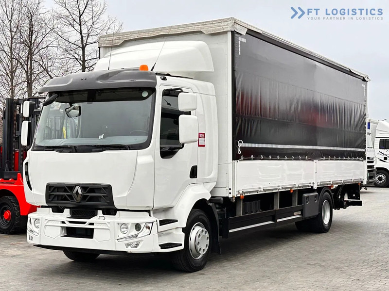 Renault Midlum 250 Renault D 250 / AUTOMATIC / 4X2 / 18 PALLETS / TAIL LIFT / SIDE BOARDS / curtainsider truck - Tovornjak s ponjavo: slika 2 Renault Midlum 250 Renault D 250 / AUTOMATIC / 4X2 / 18 PALLETS / TAIL LIFT / SIDE BOARDS / curtainsider truck - Tovornjak s ponjavo: slika 2