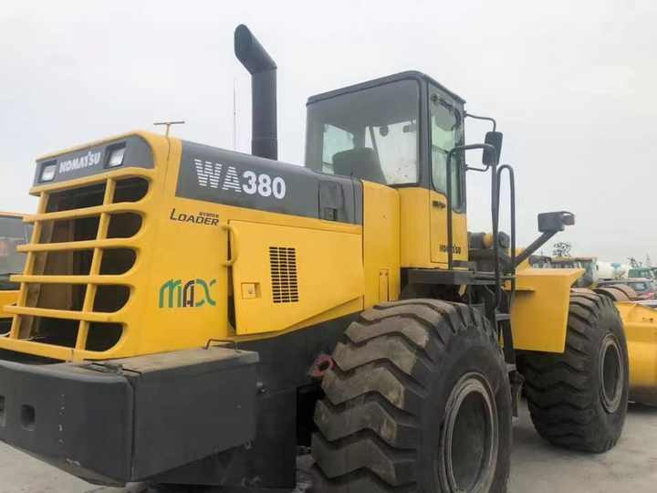 Good Condition Second Hand WA380-3 Front Wheel Loader for Cheap Price Hot Sale in China - Kolesni nakladalec: slika 4 Good Condition Second Hand WA380-3 Front Wheel Loader for Cheap Price Hot Sale in China - Kolesni nakladalec: slika 4