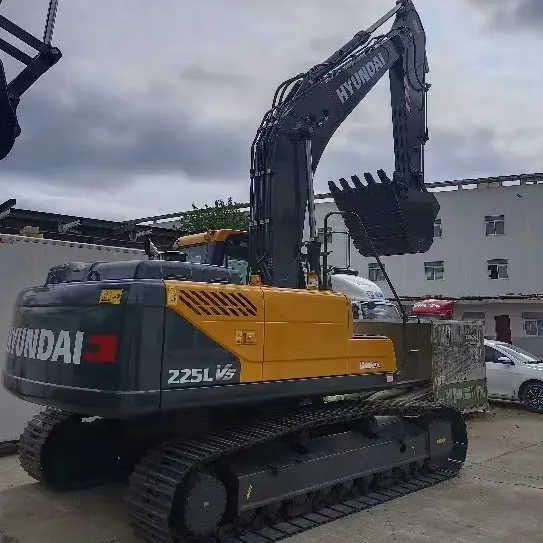 Hyundai Digger 225lvs Second Hand Korea Made High Performance Machine Hyundai Excavator for Sale - Bager goseničar: slika 4 Hyundai Digger 225lvs Second Hand Korea Made High Performance Machine Hyundai Excavator for Sale - Bager goseničar: slika 4