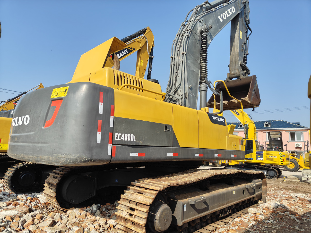 Used Excavator Big Machine VOLVO EC480DL - Bager goseničar: slika 5 Used Excavator Big Machine VOLVO EC480DL - Bager goseničar: slika 5