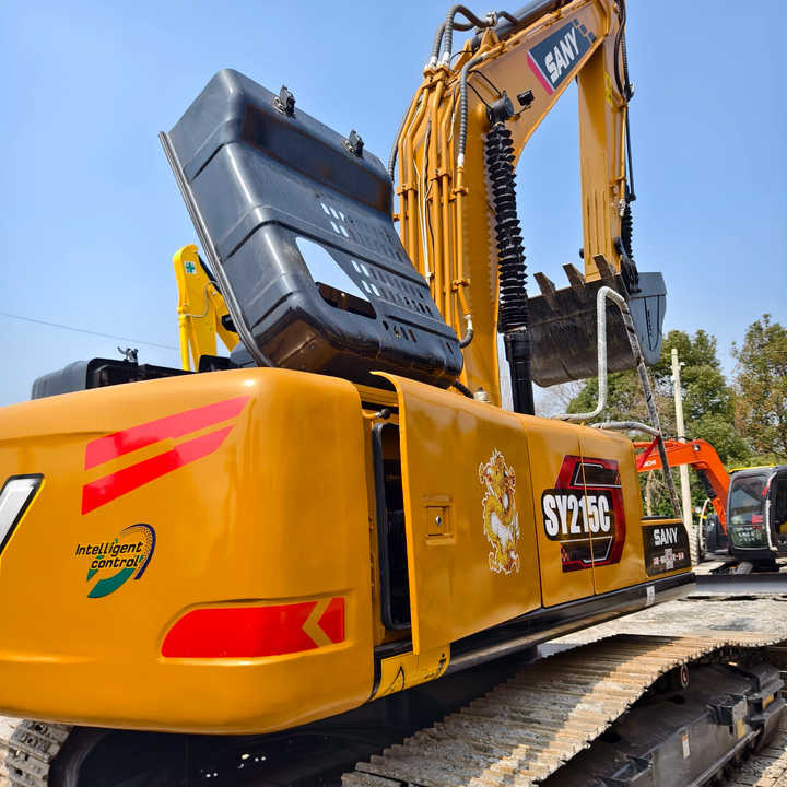 Used Heavy Construction Equipment Sany Sy215 Excavator Used Machine - Bager goseničar: slika 1 Used Heavy Construction Equipment Sany Sy215 Excavator Used Machine - Bager goseničar: slika 1