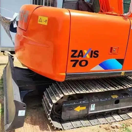 Used Hitachi Excavator ZX70 7ton Japan Import Second Hand Small Crawler ZX70 Excavator for Sale - Bager goseničar: slika 3 Used Hitachi Excavator ZX70 7ton Japan Import Second Hand Small Crawler ZX70 Excavator for Sale - Bager goseničar: slika 3