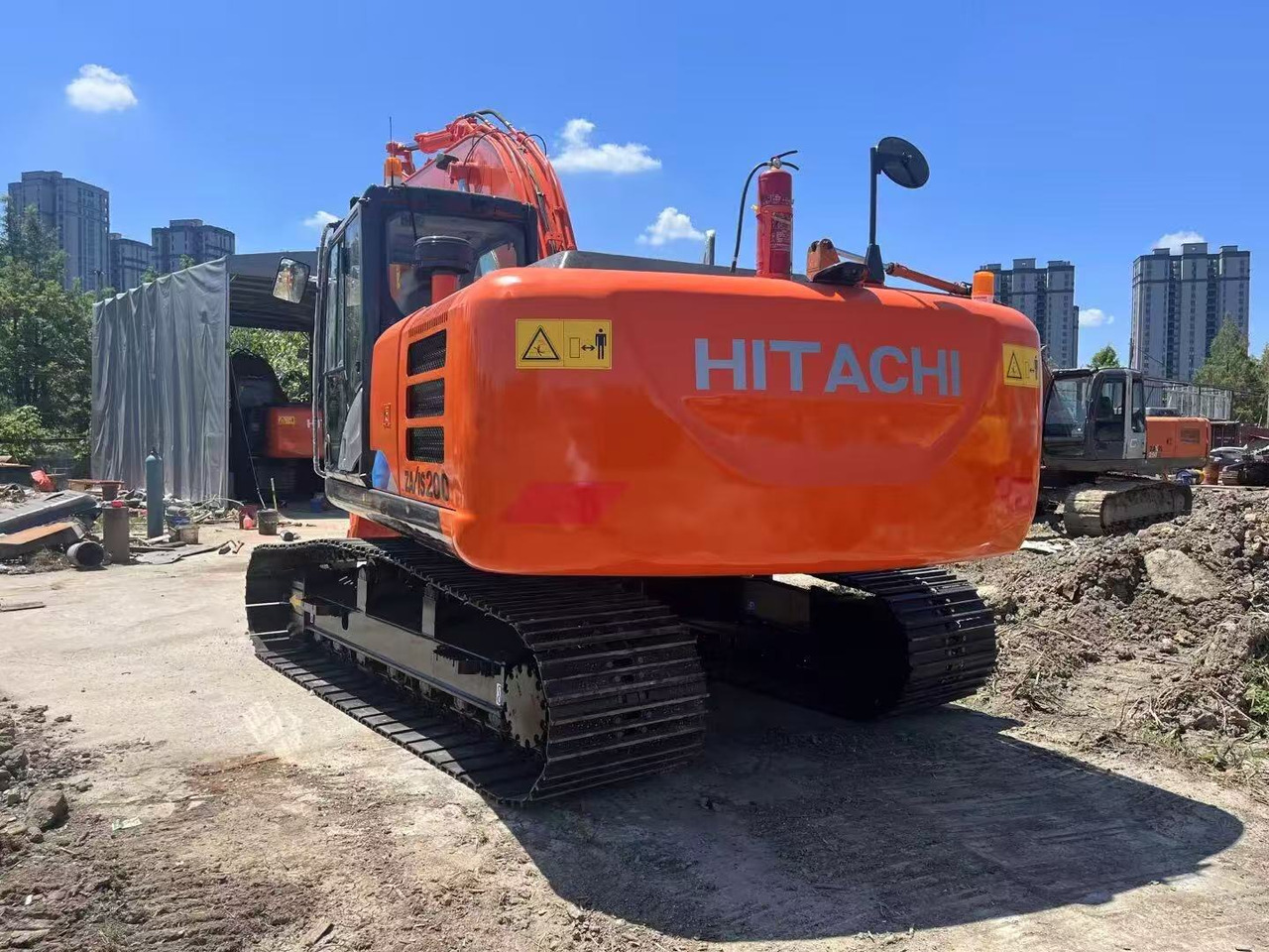 HITACHI ZX200-5G - Bager goseničar: slika 3 HITACHI ZX200-5G - Bager goseničar: slika 3
