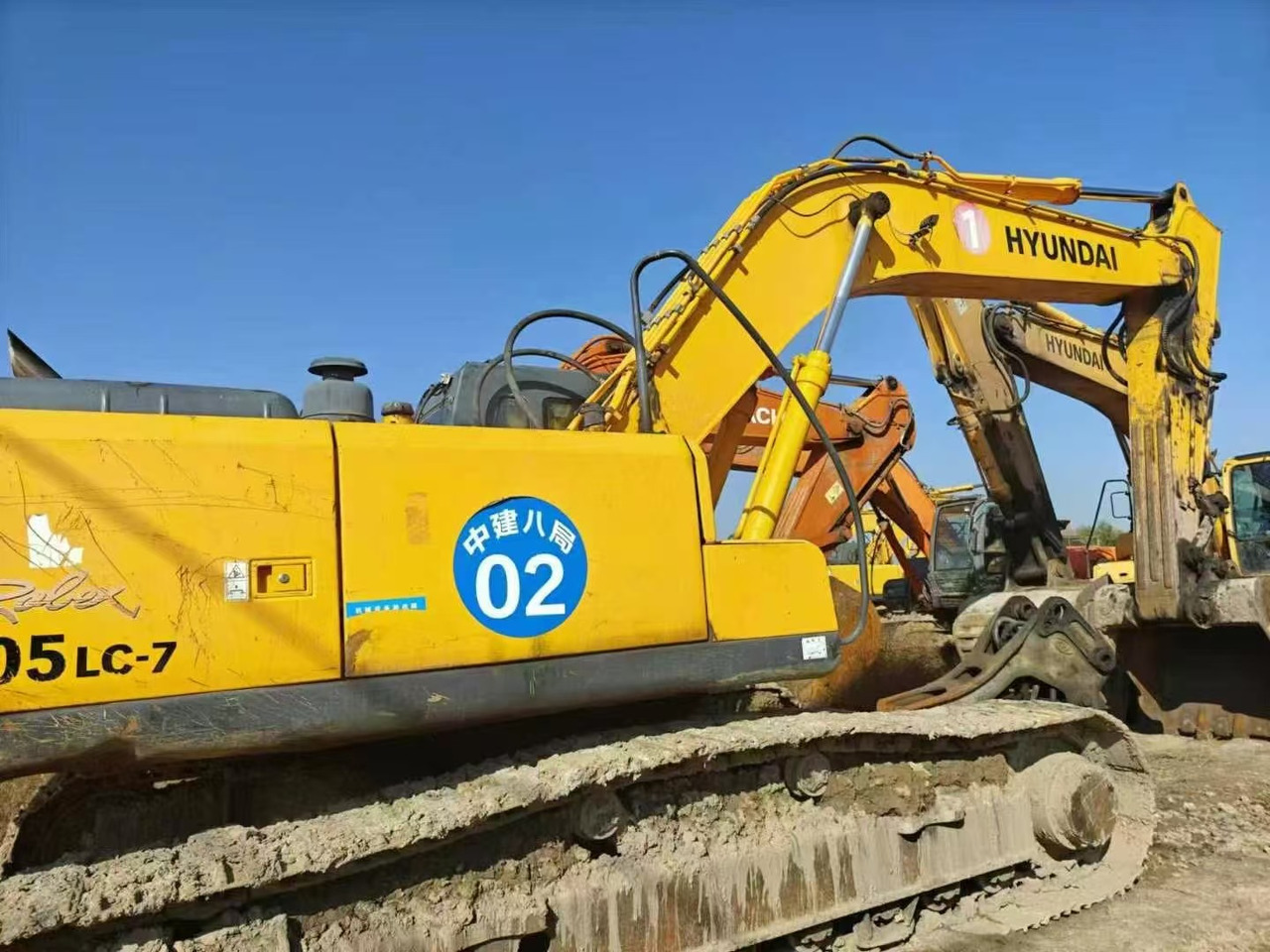 HYUNDAI R305LC-7 - Bager goseničar: slika 1 HYUNDAI R305LC-7 - Bager goseničar: slika 1