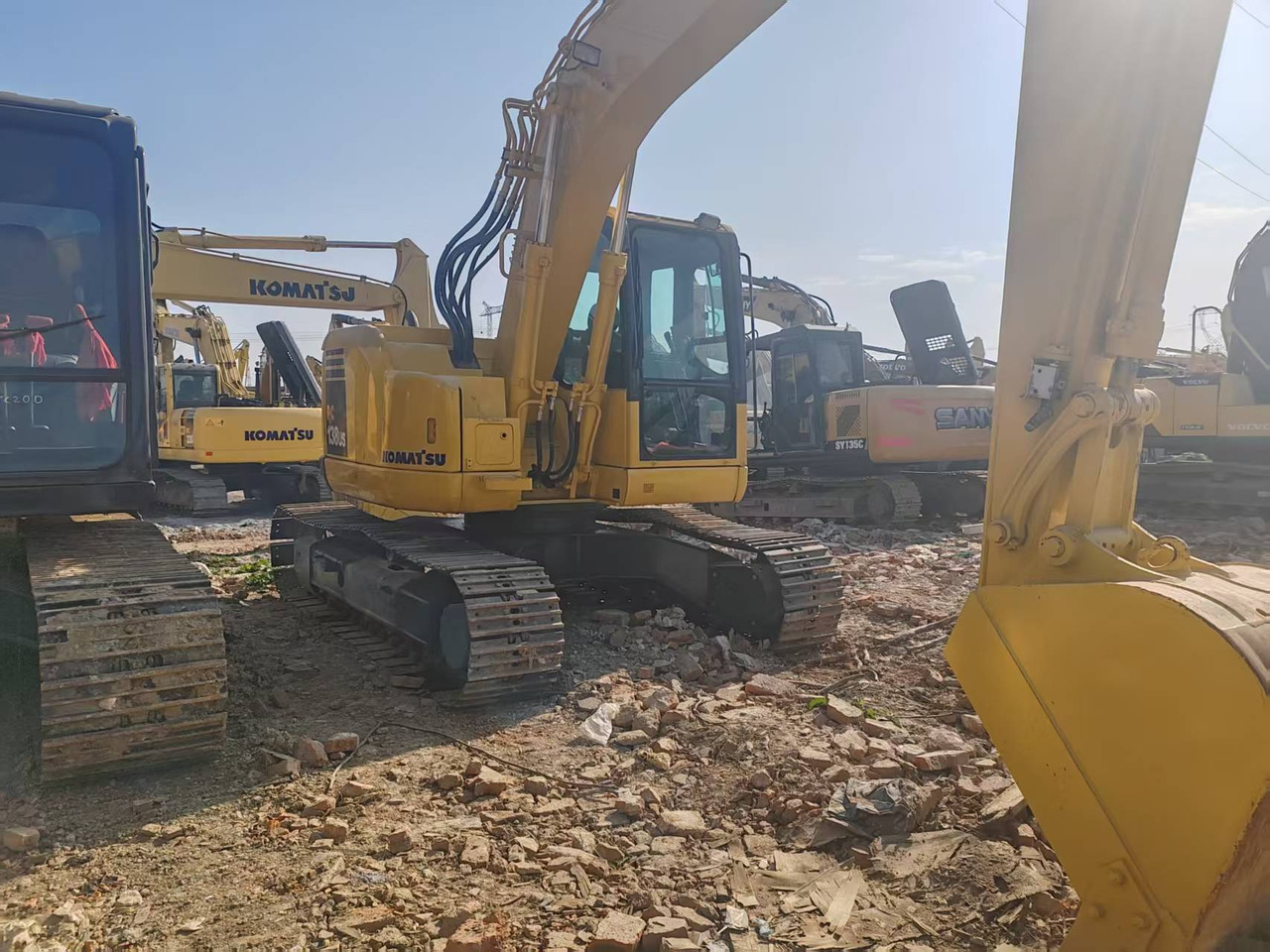 KOMATSU PC138US-8 - Bager goseničar: slika 2 KOMATSU PC138US-8 - Bager goseničar: slika 2