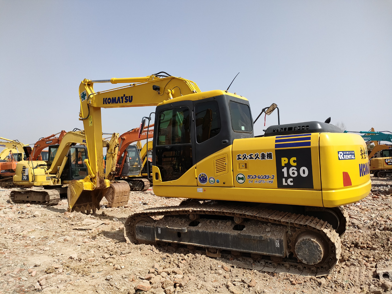 KOMATSU PC160-7 - Bager goseničar: slika 1 KOMATSU PC160-7 - Bager goseničar: slika 1