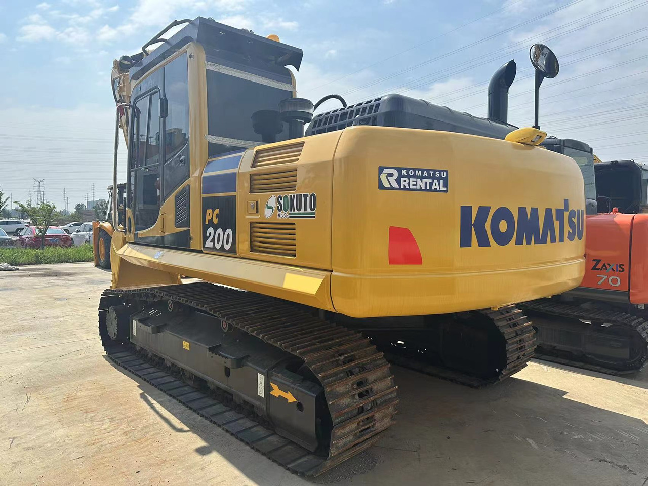 KOMATSU PC200-8N1 - Bager goseničar: slika 1 KOMATSU PC200-8N1 - Bager goseničar: slika 1