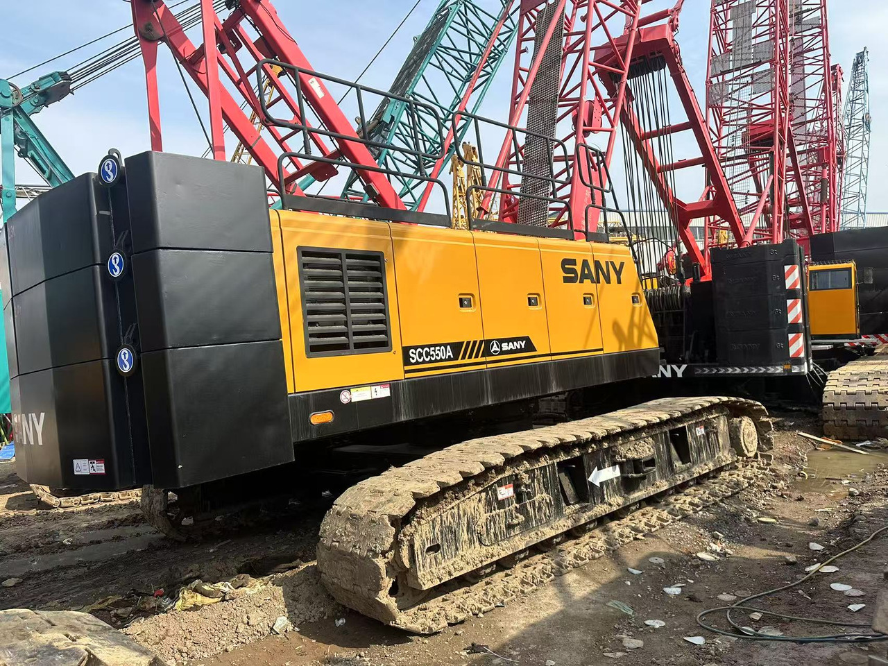 SANY 55-ton crawler crane - Gosenični žerjav: slika 4 SANY 55-ton crawler crane - Gosenični žerjav: slika 4