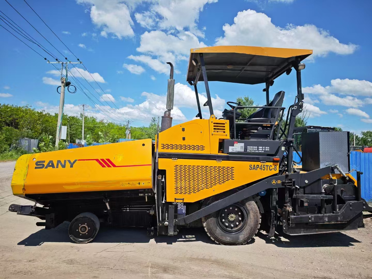 SANY SAP45TC-8 - Asfaltni finišer: slika 1 SANY SAP45TC-8 - Asfaltni finišer: slika 1