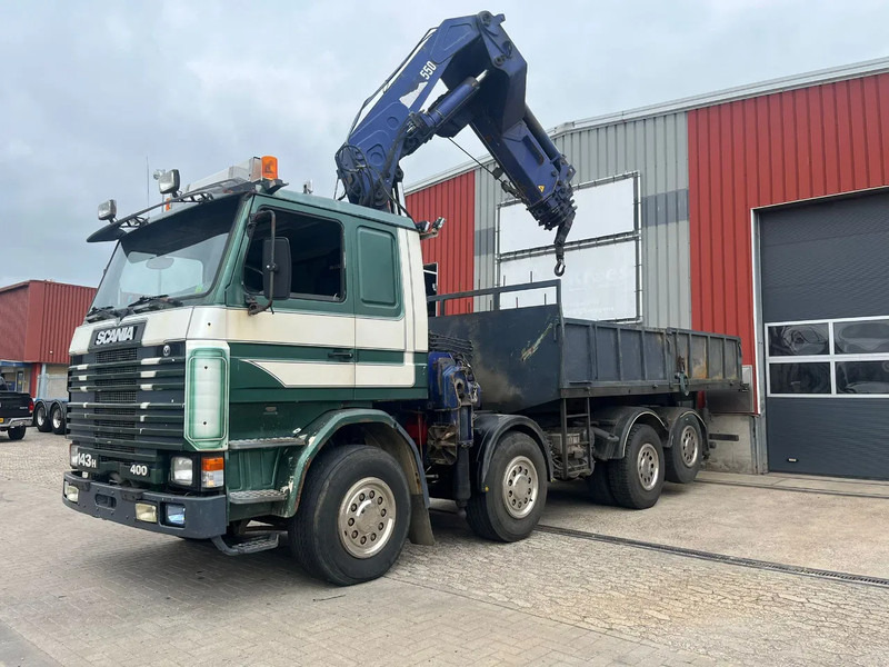 Scania R143-400 V8 143 v8 - Tovornjak z dvigalom: slika 1 Scania R143-400 V8 143 v8 - Tovornjak z dvigalom: slika 1