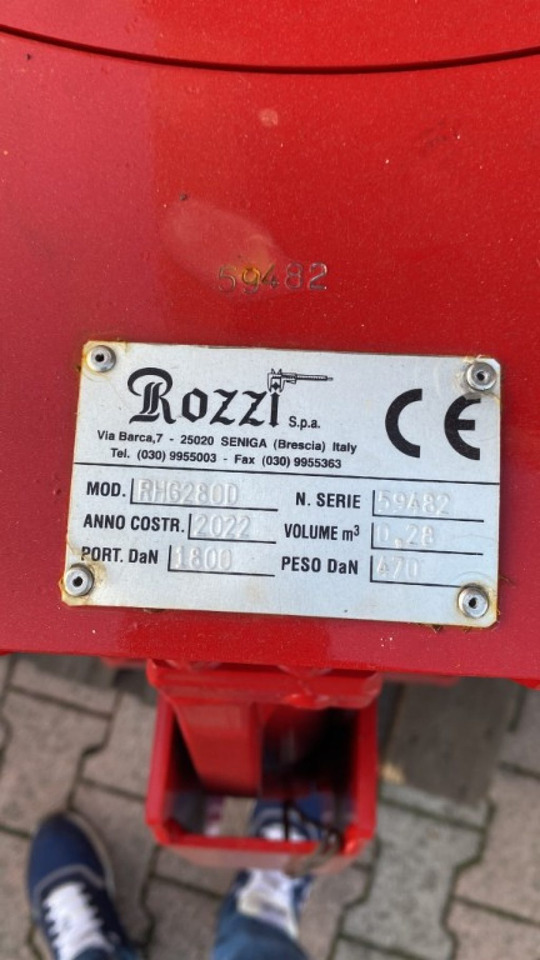 POLIPO MARCA ROZZI A 6 PALE PIU ROTORE ROZZI - Grabež: slika 2 POLIPO MARCA ROZZI A 6 PALE PIU ROTORE ROZZI - Grabež: slika 2