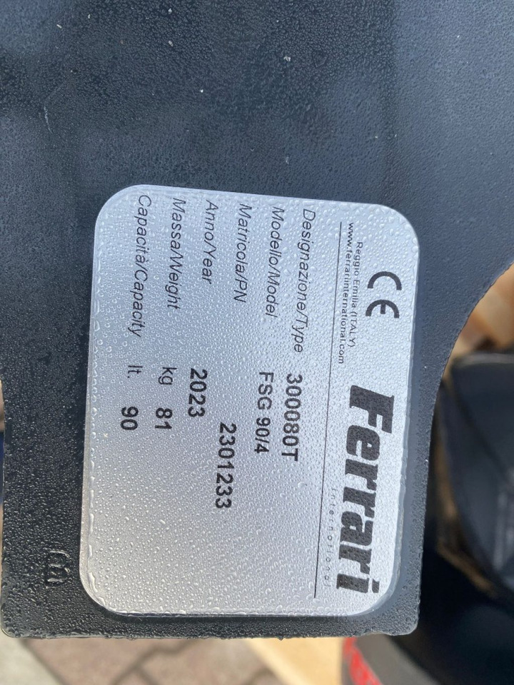 POLIPO NUOVO MARCA FERRARI 4 PALE - Grabež: slika 5 POLIPO NUOVO MARCA FERRARI 4 PALE - Grabež: slika 5