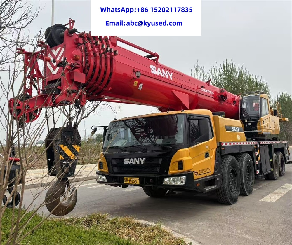 Avtodvigalo SANY STC800T6 STC800 80Ton mobile crane: slika 7
