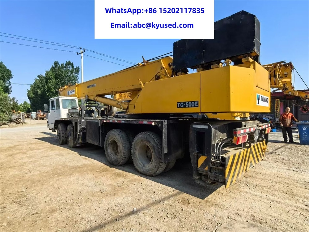 TADANO TG500E TG700E GT500E TG1000 50TON 70TON 100TON - Avtodvigalo: slika 4 TADANO TG500E TG700E GT500E TG1000 50TON 70TON 100TON - Avtodvigalo: slika 4