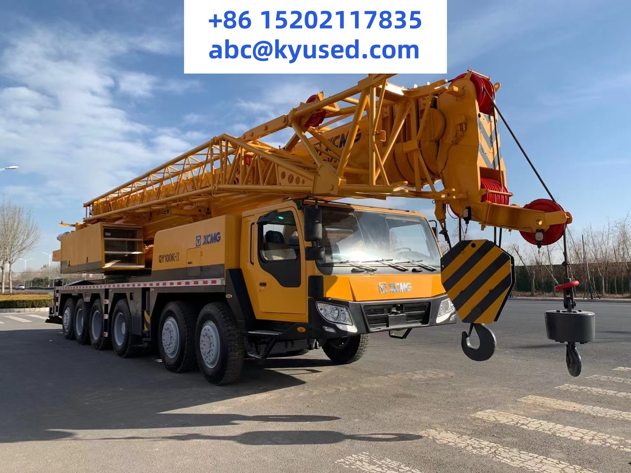 XCMG QY100K 100T - Avtodvigalo: slika 4 XCMG QY100K 100T - Avtodvigalo: slika 4