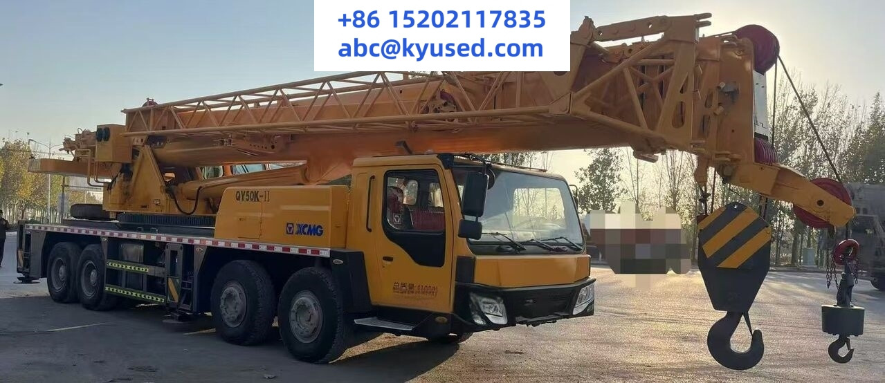 XCMG QY50K QY50K-2 QY50KA QY50KC 50T CRANE - Avtodvigalo: slika 5 XCMG QY50K QY50K-2 QY50KA QY50KC 50T CRANE - Avtodvigalo: slika 5