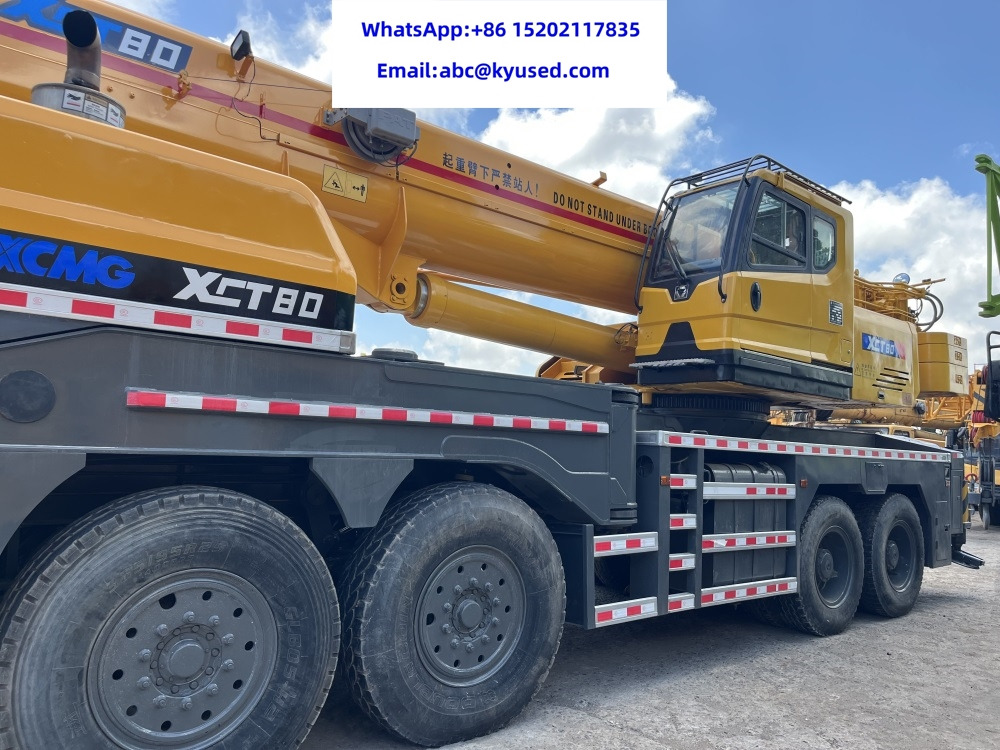 XCMG XCT80 80ton - Avtodvigalo: slika 3 XCMG XCT80 80ton - Avtodvigalo: slika 3