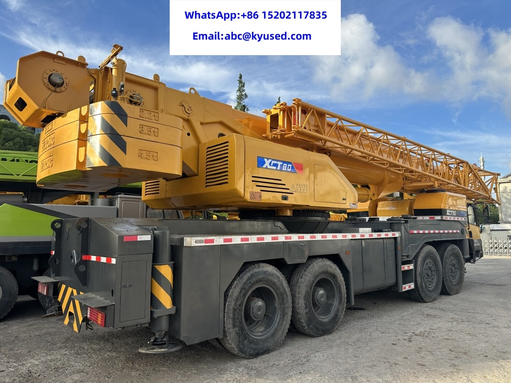XCMG XCT80 80ton - Avtodvigalo: slika 5 XCMG XCT80 80ton - Avtodvigalo: slika 5