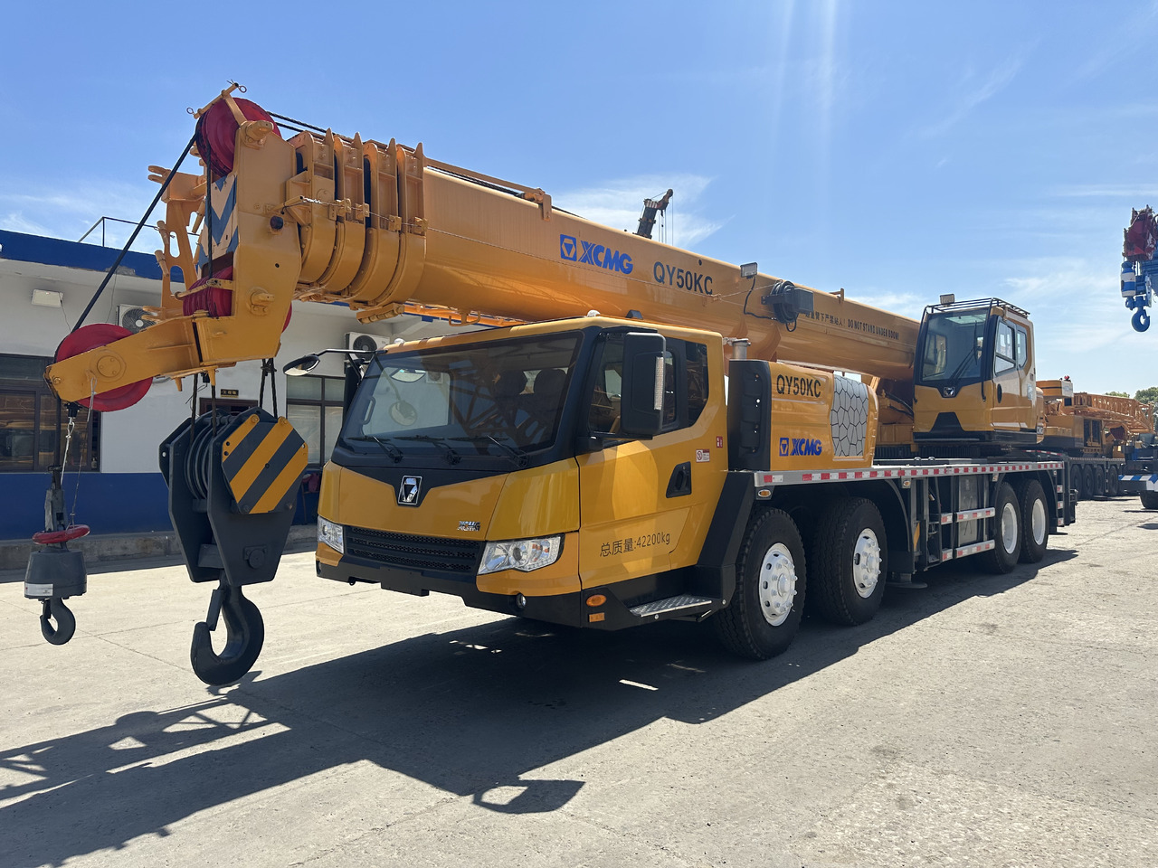 XCMG qy50kc qy50k xct55 qy55kc qy25k5c 50ton 55 ton 70 ton 85 ton 90 ton 100 ton 110 ton 130 ton truck crane - Avtodvigalo: slika 1 XCMG qy50kc qy50k xct55 qy55kc qy25k5c 50ton 55 ton 70 ton 85 ton 90 ton 100 ton 110 ton 130 ton truck crane - Avtodvigalo: slika 1