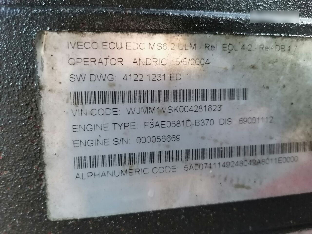 IVECO Cursor 10 F3AE0681D-B370 IVECO Stralis - Motor za Tovornjak: slika 5 IVECO Cursor 10 F3AE0681D-B370 IVECO Stralis - Motor za Tovornjak: slika 5