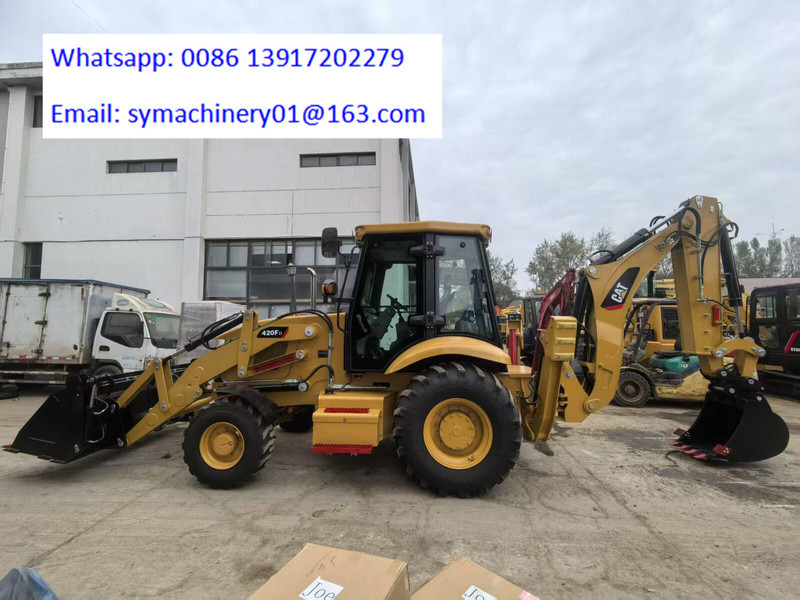 Caterpillar 420F2 - Bager nakladalec: slika 1 Caterpillar 420F2 - Bager nakladalec: slika 1