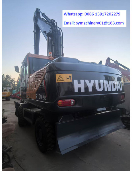 Hyundai R210W-9S - Bager na kolesih: slika 1 Hyundai R210W-9S - Bager na kolesih: slika 1