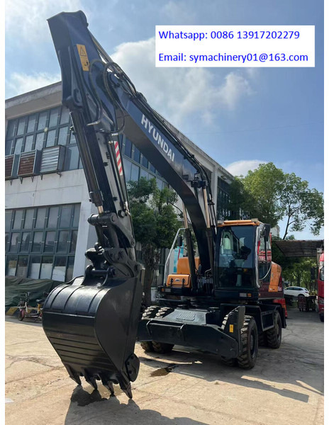 Hyundai R210W-9S - Bager na kolesih: slika 2 Hyundai R210W-9S - Bager na kolesih: slika 2