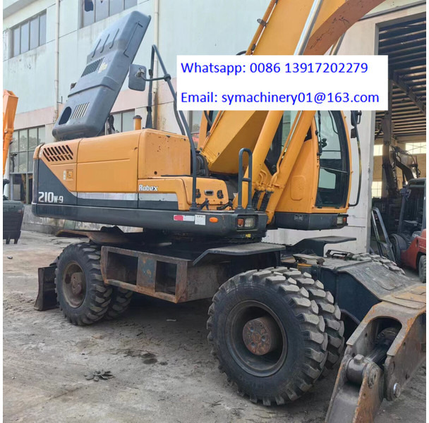 Hyundai R210W - Bager na kolesih: slika 4 Hyundai R210W - Bager na kolesih: slika 4