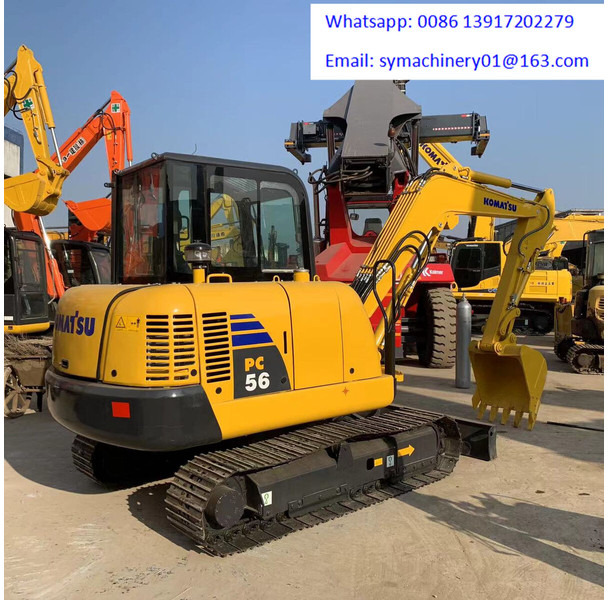 Komatsu PC56-7 - Mini bager: slika 2 Komatsu PC56-7 - Mini bager: slika 2