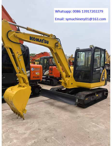 Komatsu PC56 - Mini bager: slika 5 Komatsu PC56 - Mini bager: slika 5