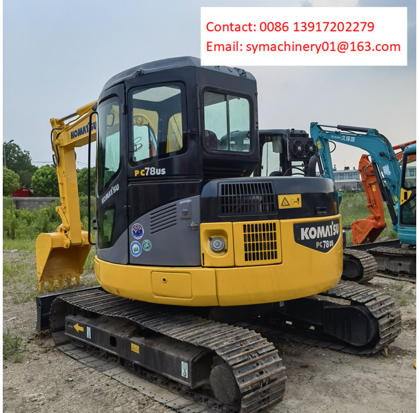 Komatsu PC78US-6 - Mini bager: slika 1 Komatsu PC78US-6 - Mini bager: slika 1