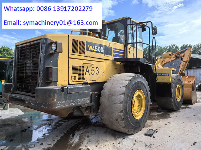 Komatsu WA500-6 WA500 WA600 WA470 - Kolesni nakladalec: slika 5 Komatsu WA500-6 WA500 WA600 WA470 - Kolesni nakladalec: slika 5