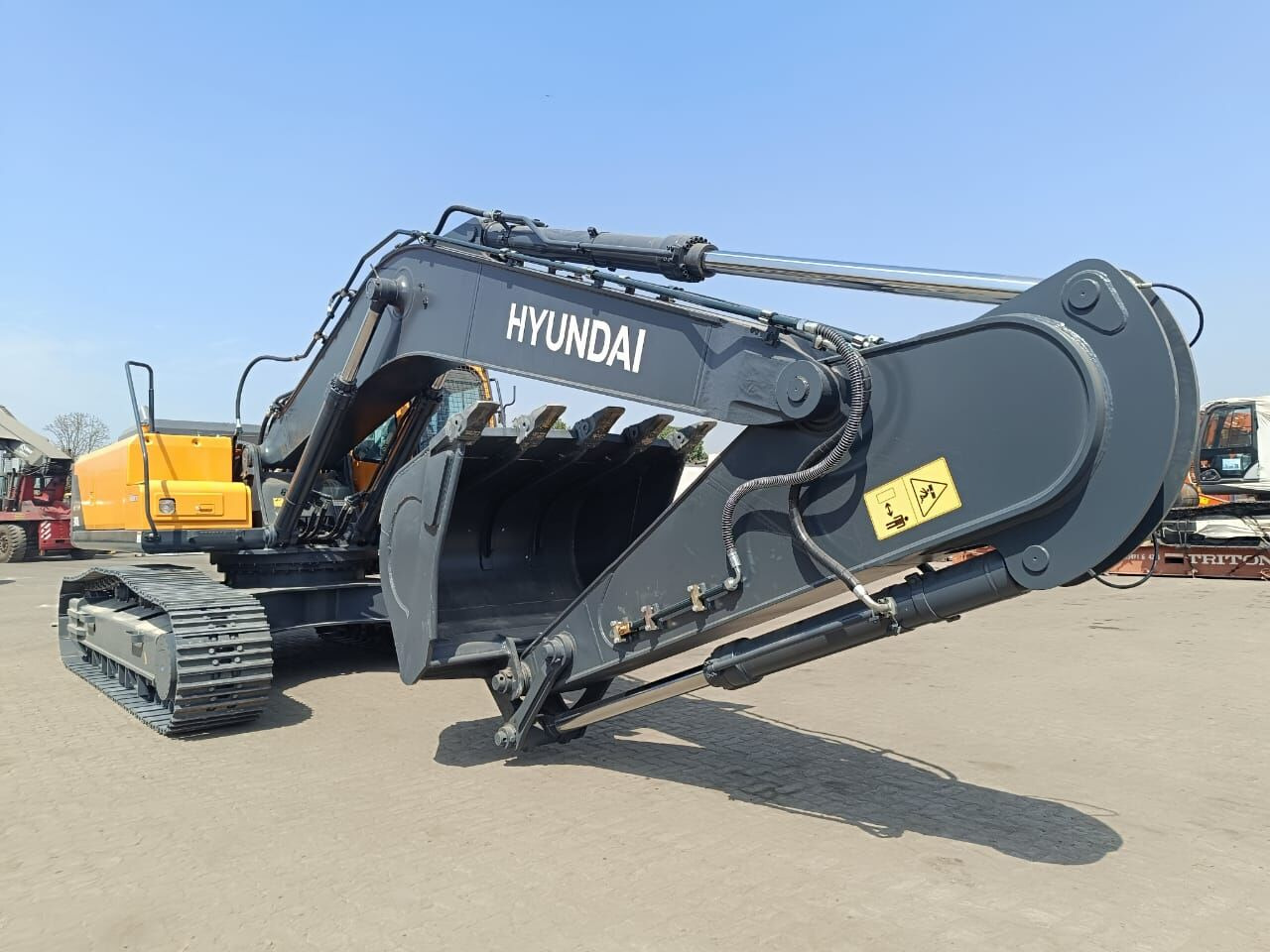 New Hyundai R340 tracked excavator - Bager goseničar: slika 4 New Hyundai R340 tracked excavator - Bager goseničar: slika 4