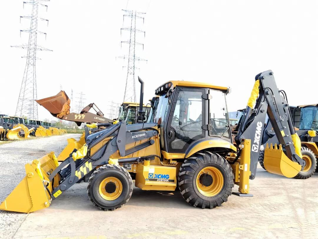 Nov Bager nakladalec New XCMG XC870HK backhoe loader: slika 7