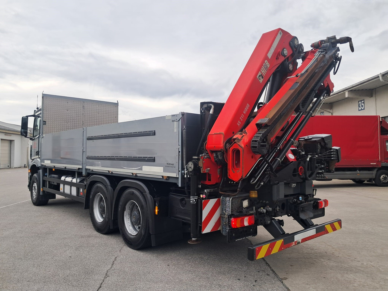 MERCEDES-BENZ AROCS 28.51 | 6x4| Retarder |Kran |Klima | Euro 6 - Tovornjak s kesonom, Tovornjak z dvigalom: slika 5 MERCEDES-BENZ AROCS 28.51 | 6x4| Retarder |Kran |Klima | Euro 6 - Tovornjak s kesonom, Tovornjak z dvigalom: slika 5