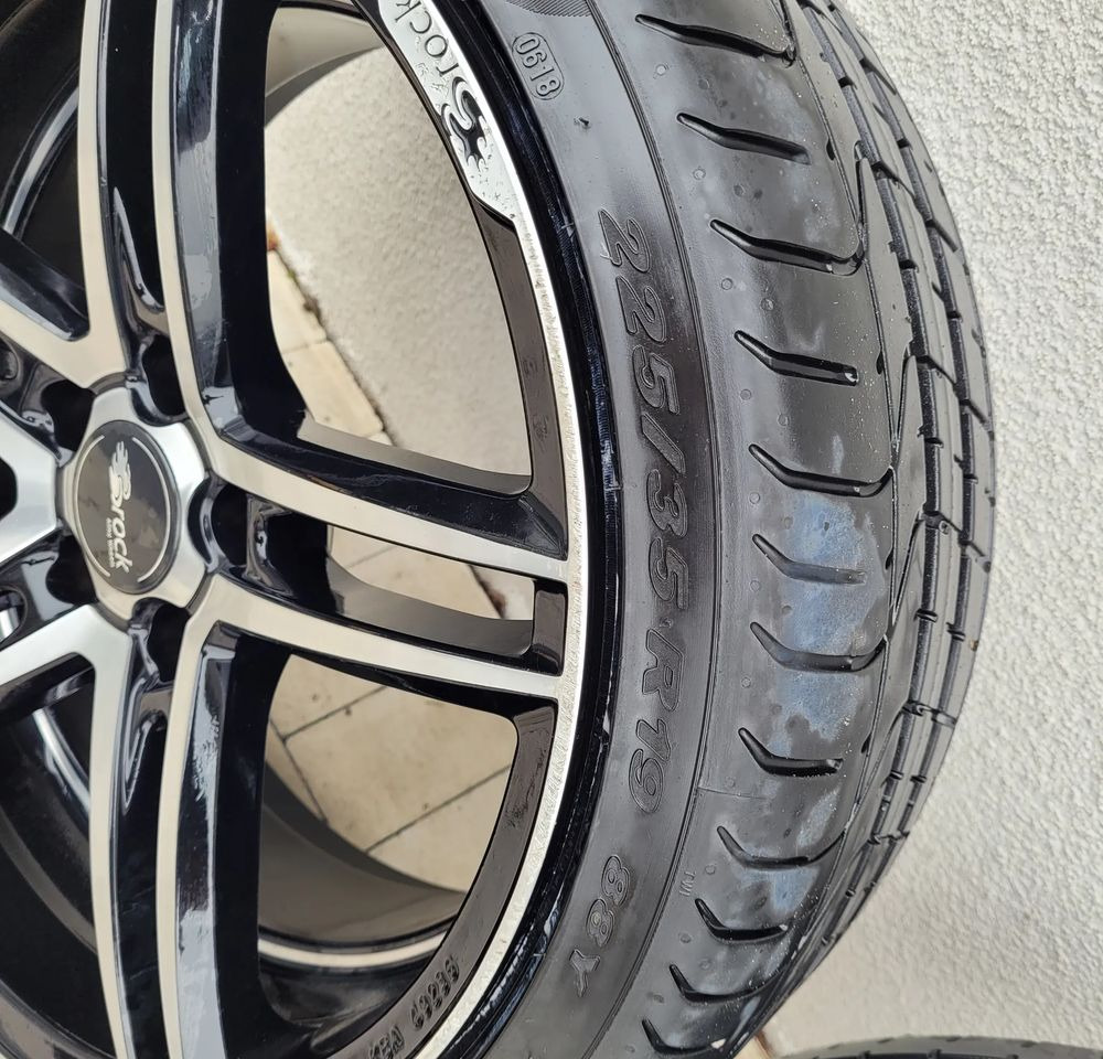 ALUSY KOŁA BROK BMW 19 8.5J OPONY 225/35R19 PIRELLI - Gume in platišča za Tovornjak: slika 5 ALUSY KOŁA BROK BMW 19 8.5J OPONY 225/35R19 PIRELLI - Gume in platišča za Tovornjak: slika 5