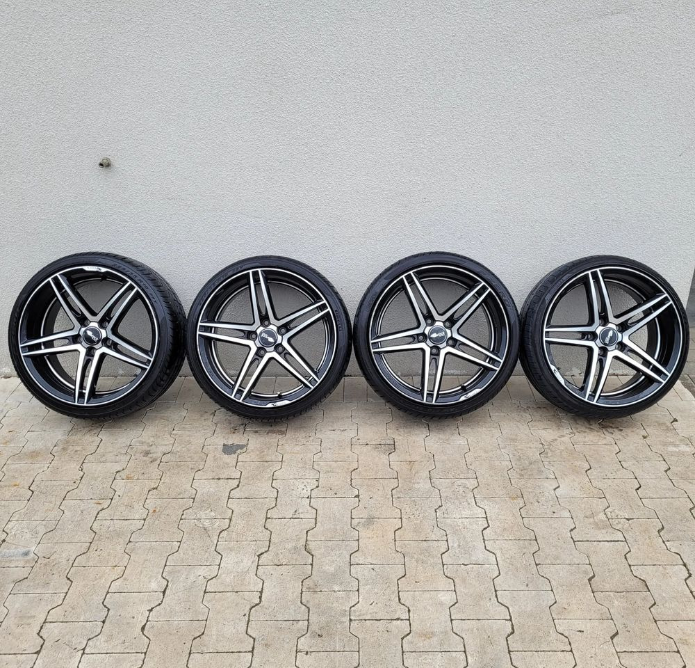 ALUSY KOŁA BROK BMW 19 8.5J OPONY 225/35R19 PIRELLI - Gume in platišča za Tovornjak: slika 1 ALUSY KOŁA BROK BMW 19 8.5J OPONY 225/35R19 PIRELLI - Gume in platišča za Tovornjak: slika 1