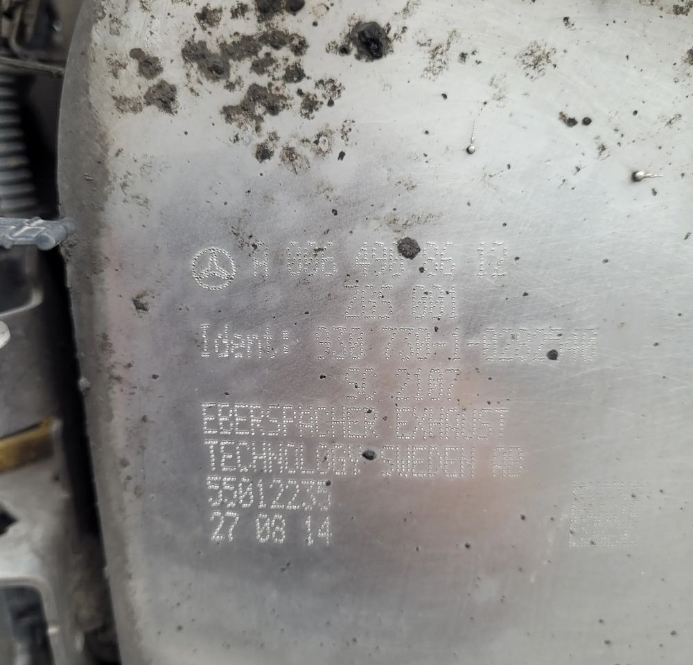 KATALIZATOR MERCEDES ACTROS MP4 A006 490 86 12 - Katalizator za Tovornjak: slika 4 KATALIZATOR MERCEDES ACTROS MP4 A006 490 86 12 - Katalizator za Tovornjak: slika 4