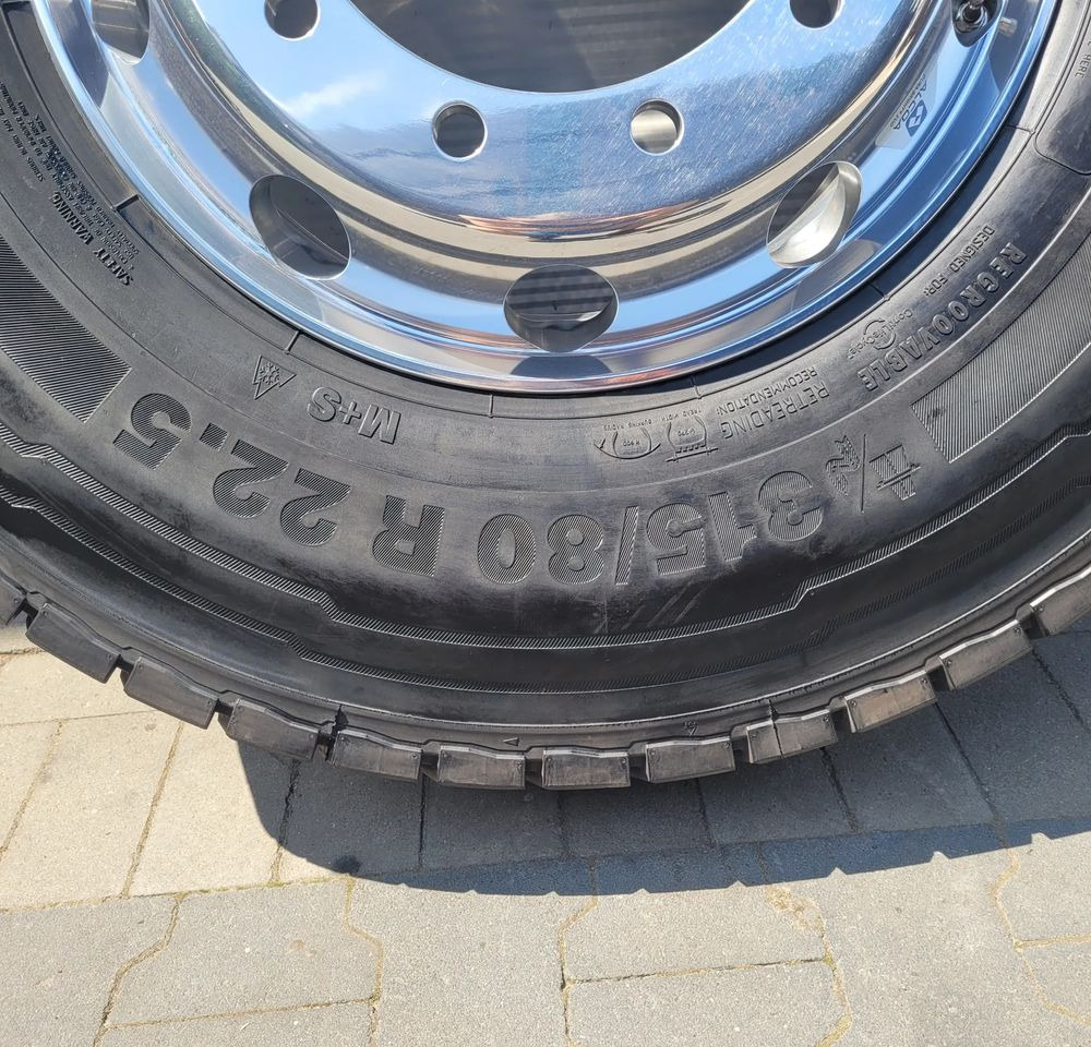 KOŁO CONTINENTAL 315/80R22.5 HYBRID HB3 ALUS ALCOA 9.00 NOWA Chwalim116 - Gume in platišča za Tovornjak: slika 3 KOŁO CONTINENTAL 315/80R22.5 HYBRID HB3 ALUS ALCOA 9.00 NOWA Chwalim116 - Gume in platišča za Tovornjak: slika 3
