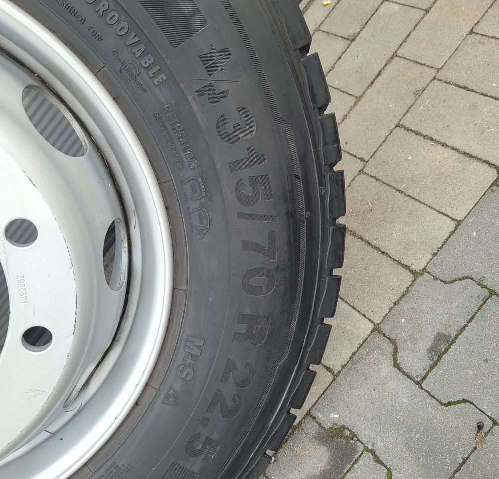 KOŁO CONTINENTAL CONTI HYBRID HD3 315/70R22.5 FELGA 9.00 - Gume in platišča za Tovornjak: slika 3 KOŁO CONTINENTAL CONTI HYBRID HD3 315/70R22.5 FELGA 9.00 - Gume in platišča za Tovornjak: slika 3