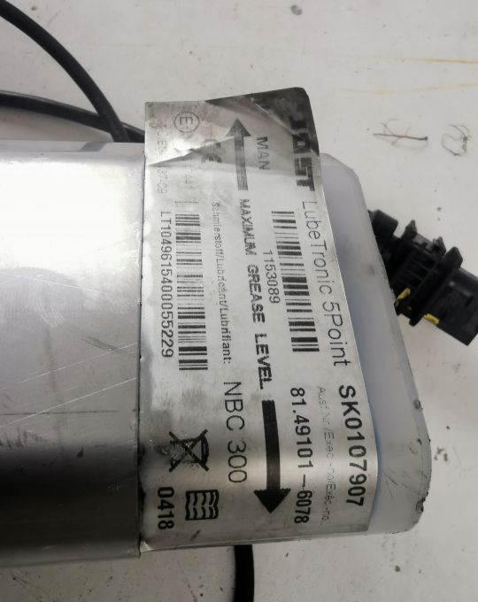 SMAROWANIE SIODŁA JOST MAN TGX TGS 81.49101-6078 - Spojni element za priklopnik za Tovornjak: slika 2 SMAROWANIE SIODŁA JOST MAN TGX TGS 81.49101-6078 - Spojni element za priklopnik za Tovornjak: slika 2