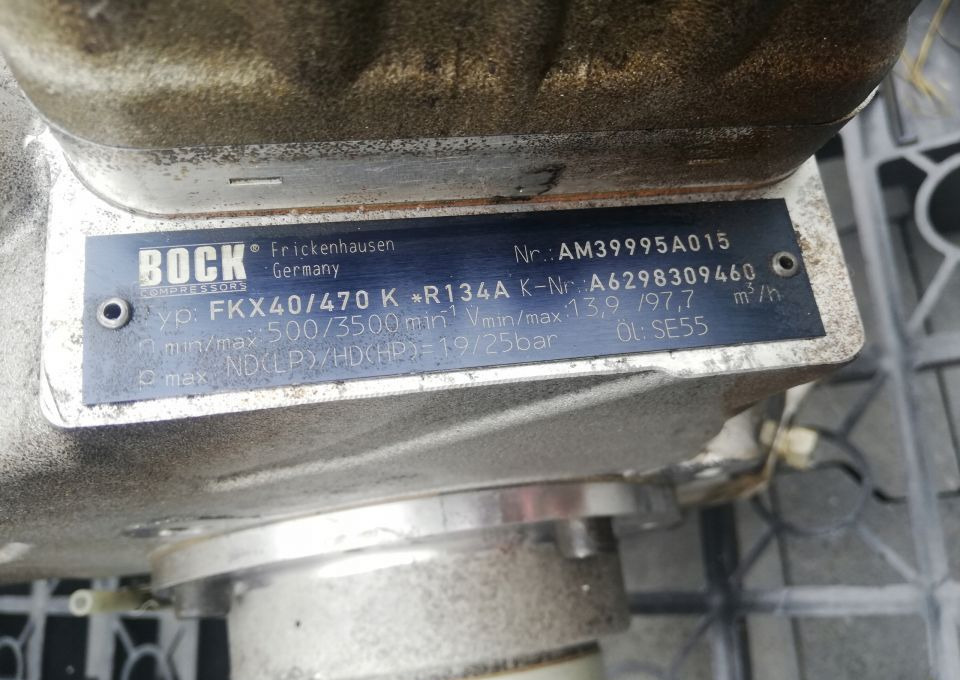 Sprężarka kompresor klimatyzacji Bock FKX40/470K - Kompresor klime: slika 4 Sprężarka kompresor klimatyzacji Bock FKX40/470K - Kompresor klime: slika 4
