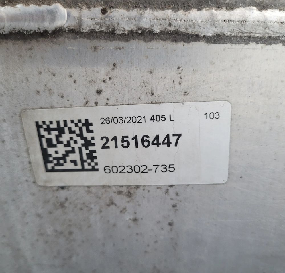 ZBIORNIK PALIWA VOLVO FH4 21516447 405L ORYGINAŁ CHWALIM116 - Rezervoar za gorivo za Tovornjak: slika 4 ZBIORNIK PALIWA VOLVO FH4 21516447 405L ORYGINAŁ CHWALIM116 - Rezervoar za gorivo za Tovornjak: slika 4