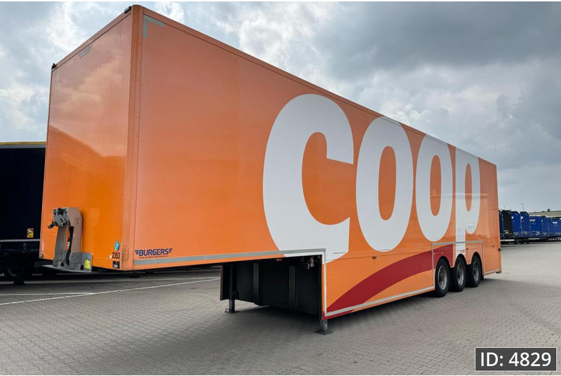BURGERS Double-Deck / Steering axle / Tail lift / 7 pieces - Polprikolica zabojnik: slika 1 BURGERS Double-Deck / Steering axle / Tail lift / 7 pieces - Polprikolica zabojnik: slika 1