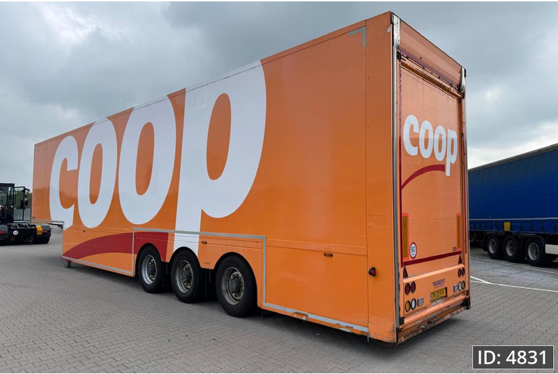 BURGERS Double-Deck / Steering axle / Tail lift / Racing / 5 pieces - Polprikolica zabojnik: slika 2 BURGERS Double-Deck / Steering axle / Tail lift / Racing / 5 pieces - Polprikolica zabojnik: slika 2