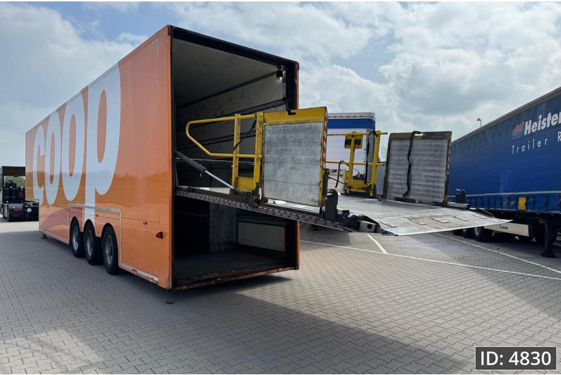 BURGERS Double-Deck / Steering axle / Tail lift / Racing - Polprikolica zabojnik: slika 3 BURGERS Double-Deck / Steering axle / Tail lift / Racing - Polprikolica zabojnik: slika 3