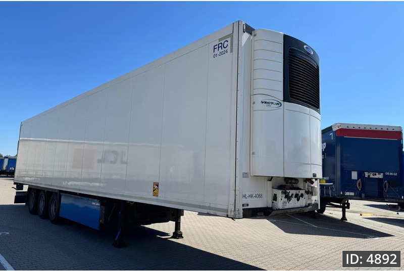 Krone SD / Carrier Vector 1550 / Palletbox / BPW Drum - Polprikolica hladilnik: slika 4 Krone SD / Carrier Vector 1550 / Palletbox / BPW Drum - Polprikolica hladilnik: slika 4