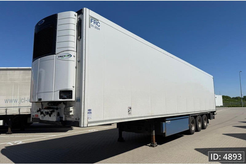 Krone SD / Carrier Vector 1550 / Palletbox / BPW Drum - Polprikolica hladilnik: slika 1 Krone SD / Carrier Vector 1550 / Palletbox / BPW Drum - Polprikolica hladilnik: slika 1