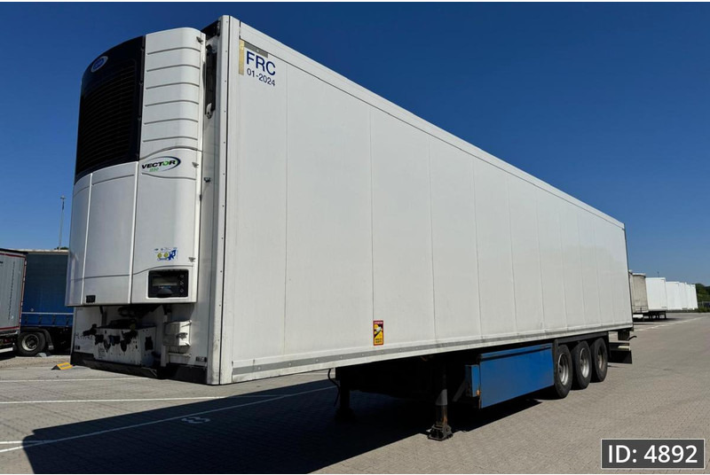 Krone SD / Carrier Vector 1550 / Palletbox / BPW Drum - Polprikolica hladilnik: slika 1 Krone SD / Carrier Vector 1550 / Palletbox / BPW Drum - Polprikolica hladilnik: slika 1