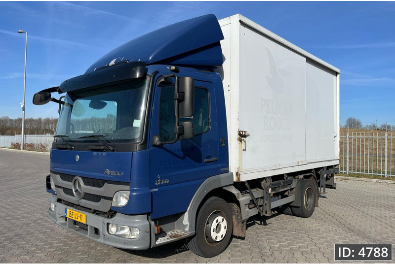 Mercedes-Benz Atego 816 Day Cab, Euro 5, BDF / EPS automatic / standklima / Hydraulic system - Kontejnerski tovornjak/ Tovornjak z zamenljivim tovoriščem: slika 1 Mercedes-Benz Atego 816 Day Cab, Euro 5, BDF / EPS automatic / standklima / Hydraulic system - Kontejnerski tovornjak/ Tovornjak z zamenljivim tovoriščem: slika 1